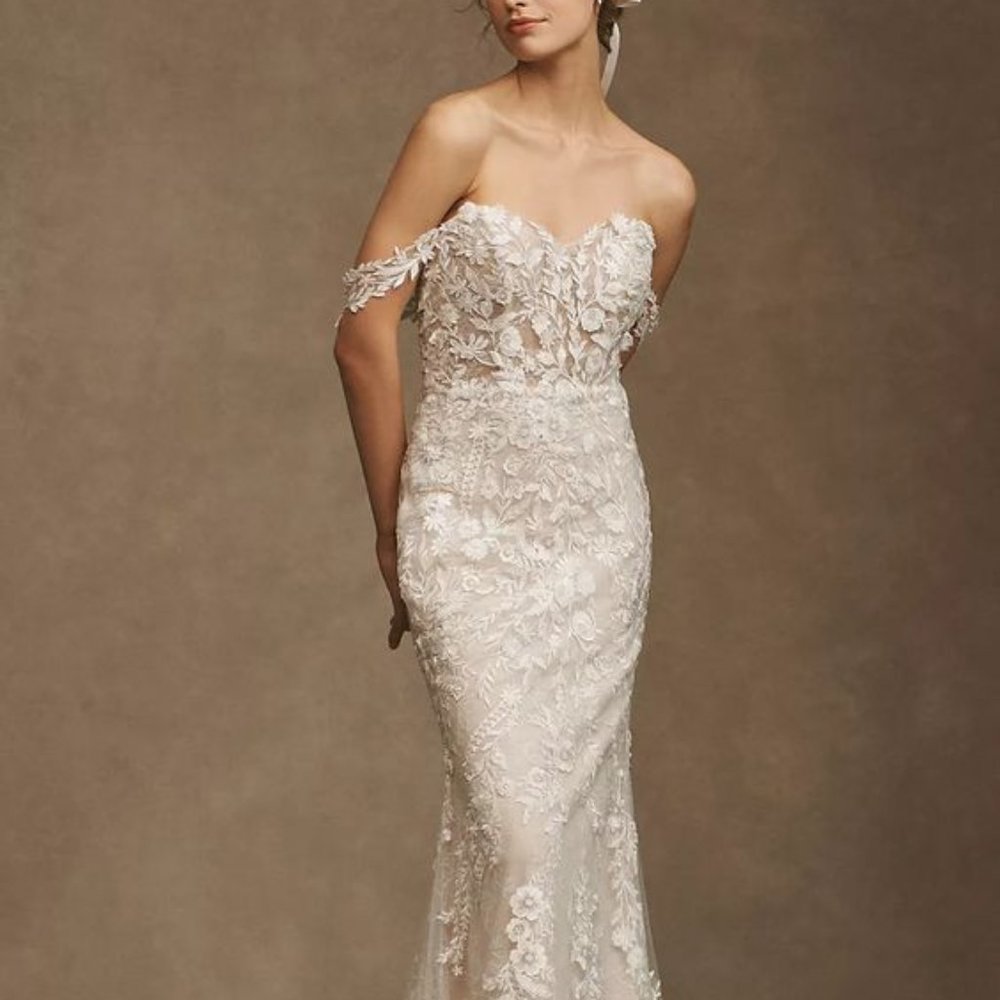 Anthropologie Wtoo Bettina Wedding Gown Size 18W NWT